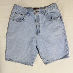 VINTAGE Structure Denim Men Jean Shorts 33 Made in USA